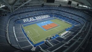 La pista de tenis más grande del mundo reúne a Sinner y a Nadal