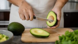 Cuál es la mejor manera de cortar un aguacate
